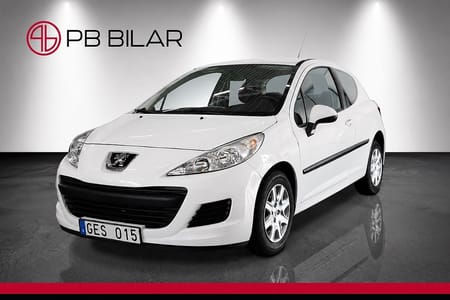 Peugeot 207 3-dörrar 1.4 Lågmilare