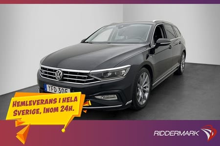 Volkswagen Passat Sportscombi TDI 4M R-Line Cockpit Värm Kamera MOMS