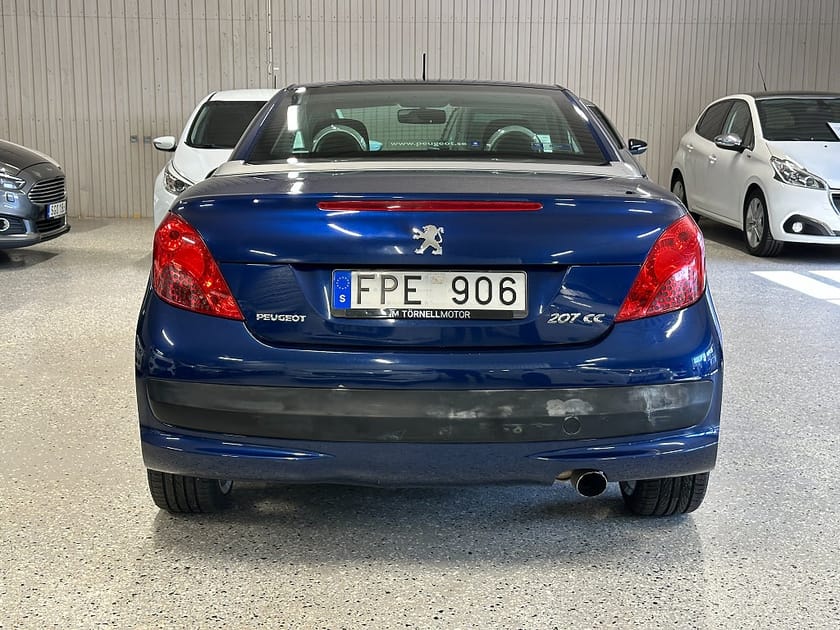 Bild 5 av Peugeot 207 CC 1.6 VTi Euro 4 Cabriolet Nyservad