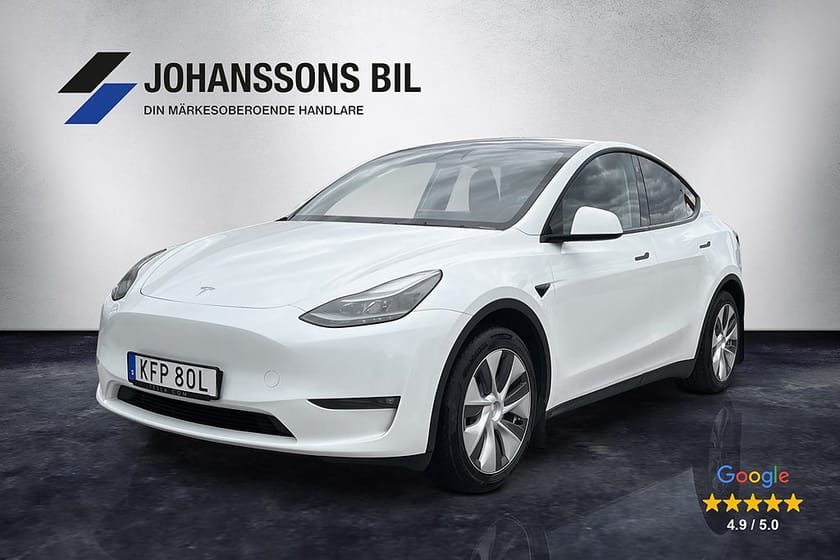 Bild 1 av Tesla Model Y Long Range AWD Dragkrok Autopilot Moms