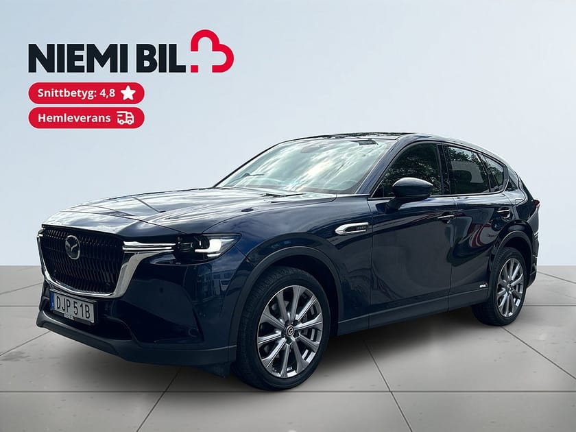 Bild 1 av Mazda CX-60 PHEV AWD KAMPANJ 2058KR/MÅN – 0,99% RÄNTA – INK GARANTI
