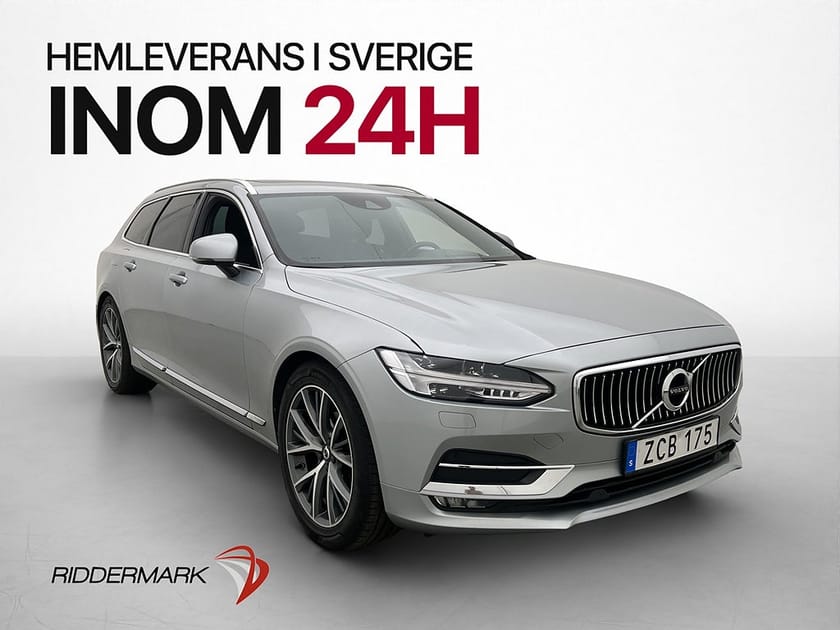 Bild 1 av Volvo V90 D4 AWD Inscription VOC Värmare Pano Kamera Drag