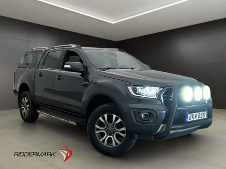 Ford Ranger Dubbelhytt Wildtrak 213hk 4x4 D-Värm Drag Diff CARPLAY Moms