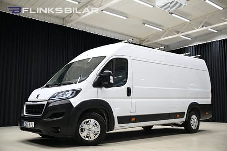Peugeot Boxer Van 165HK L4|Extralång|Drag|Värmare|Leasebar