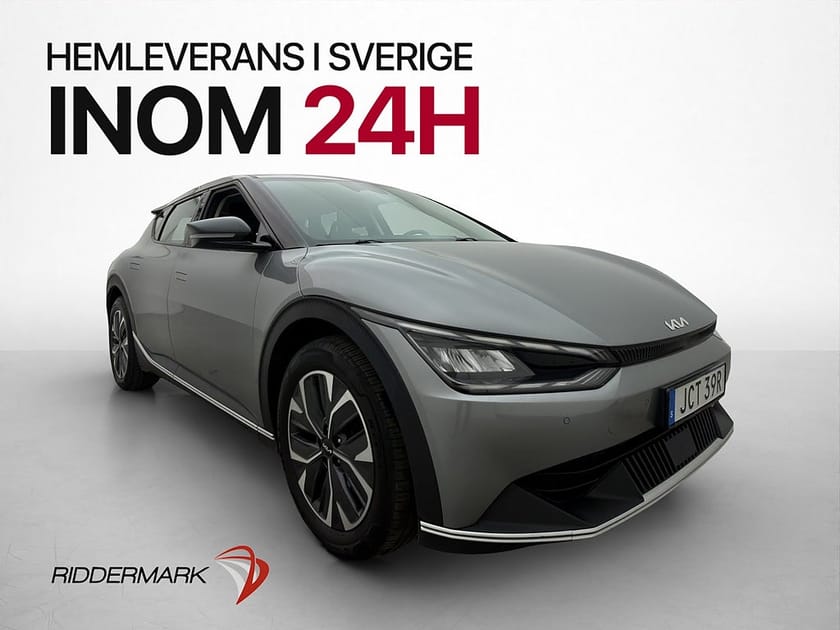 Bild 1 av Kia EV6 77.4 kWh 228hk Kamera Navi CarPlay Halvskinn