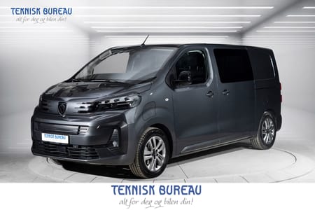 Peugeot e-Expert 156HK L2 75KWh, Rekkevidde 336 km WLTP, Krok