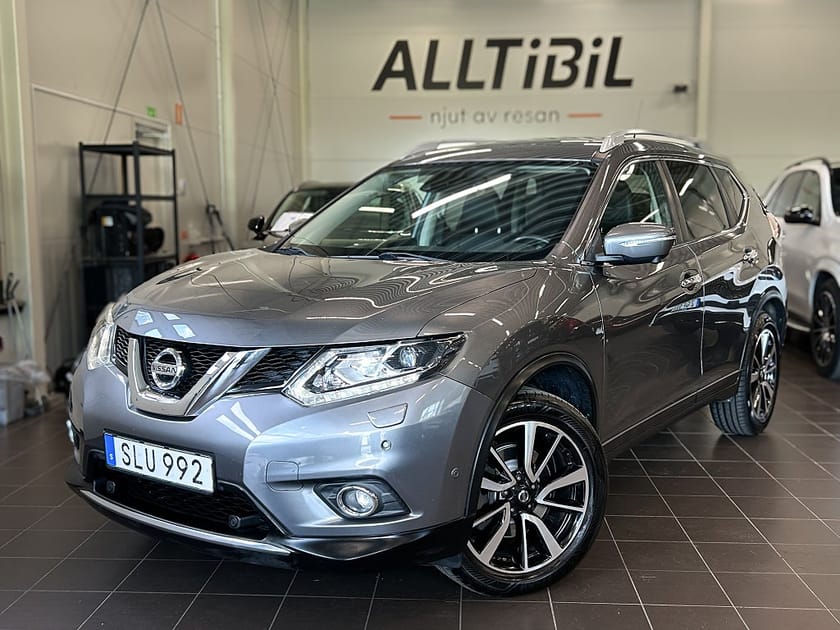 Bild 1 av Nissan X-Trail 7 Seats 7-Sits 1.6 dCi AUT TEKNA Pano/360/Navi/Drag/Skinn
