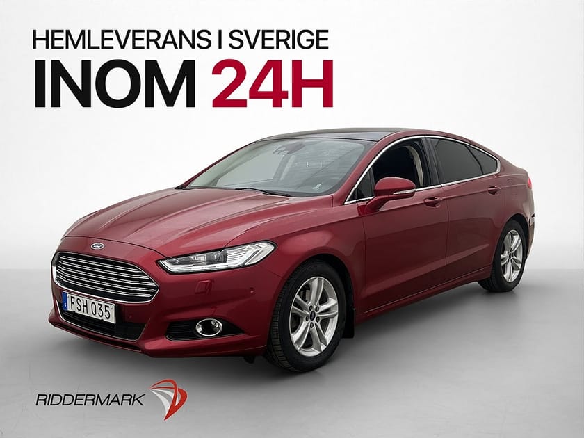 Bild 1 av Ford Mondeo 2.0 180hk Titanium Pano Kamera Rattvärm 2 Bruk