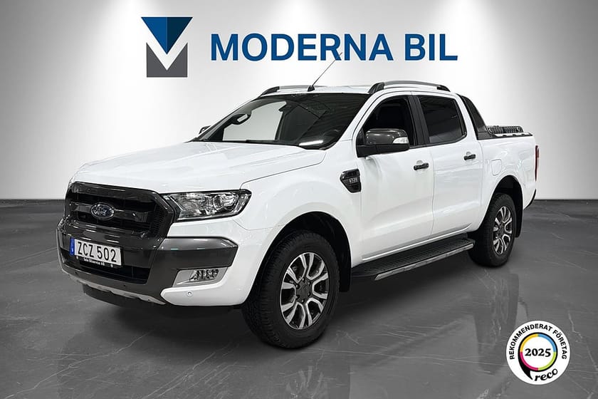 Bild 1 av Ford Ranger Dubbelhytt Wildtrak 3.2 TDCi 4x4 SelectShift Moms Drag Lock Adapt