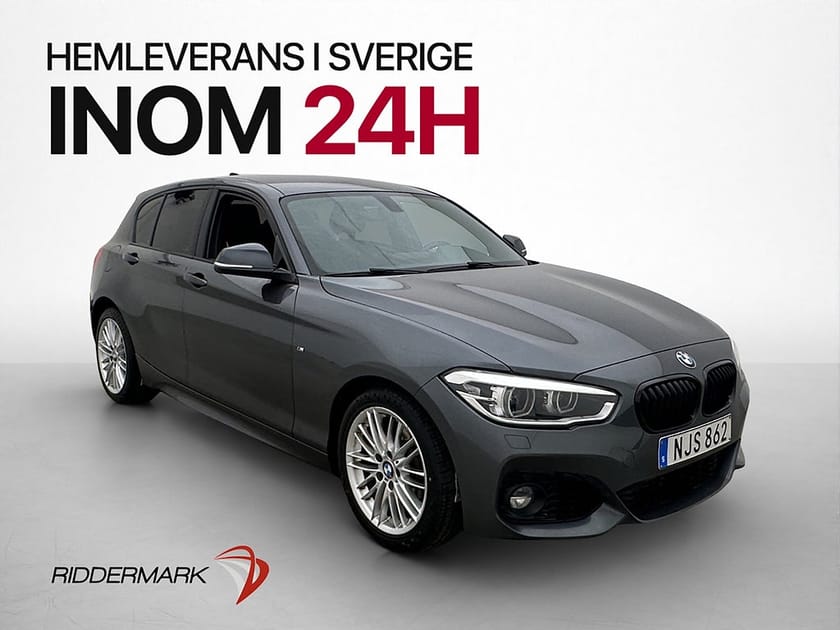 Bild 3 av BMW 118i M Sport 136hk Skinn Sensorer Farthållare Bluetooth