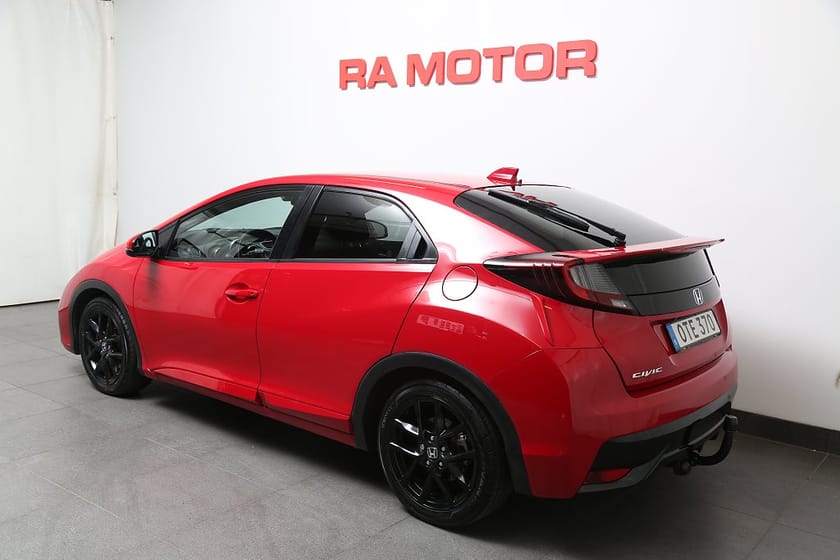 Bild 4 av Honda Civic 1,6 i-DTEC 120hk Sport A-DA 5dr Kamera Motorv Drag