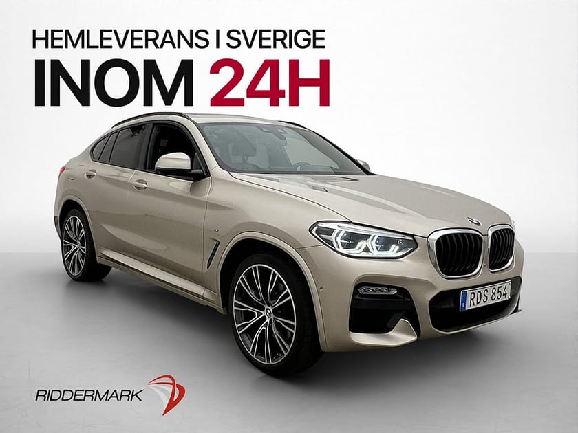 Bild 3 av BMW X4 xDrive30i M Sport Innovation Pano H/K 360° Värm Drag