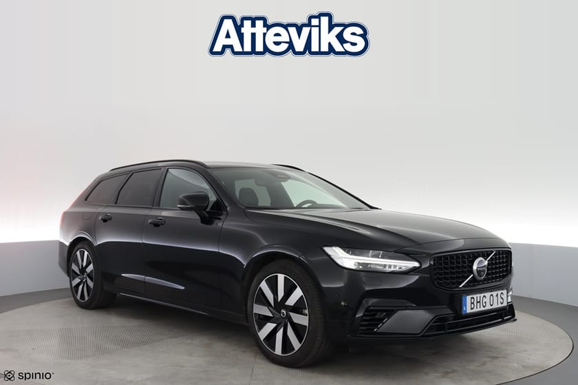 Bild 1 av Volvo V90 RECHARGE T8 AWD R-design Black Edition 456HK