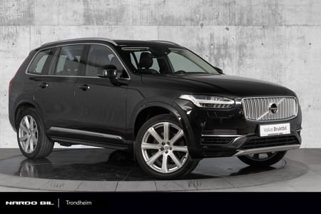 Volvo XC90 T8 407 hk AWD Inscription. Head up/360/VOC/Soltak/21"