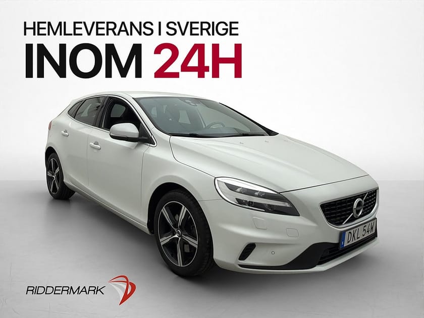 Bild 3 av Volvo V40 T3 152hk R-Design Värmare Drag Skinn/Alcantara