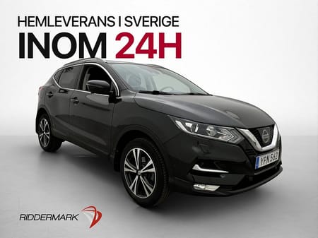 Nissan Qashqai 1.2 115hk Acenta Plus Pano M/K-Värm 360° Navi