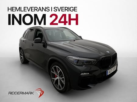 BMW X5 xDrive45e iPerformance Ultimate Sky B&W HUD Luftfjäd 360° Massage