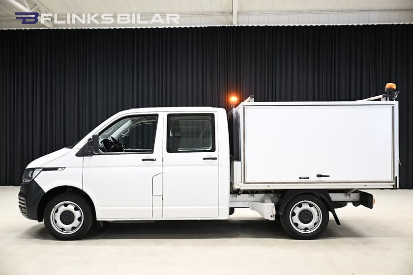 Bild 2 av Volkswagen Transporter Chassi Dubbelhytt 4Motion 150HK Dubbelhytt|Kåpa|Drag|Värmare|M/K-Värmare