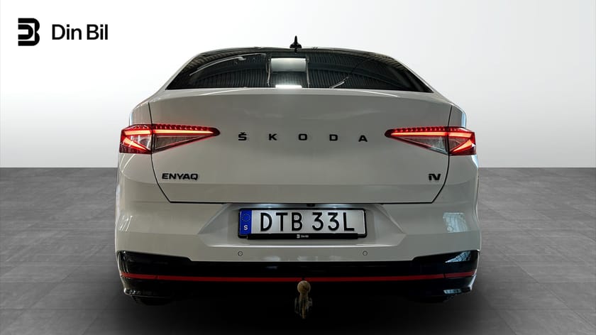Bild 5 av Škoda Enyaq Coupé RS iV 82 kWh 299hk 4x4 / Drag / Läder / Elstol
