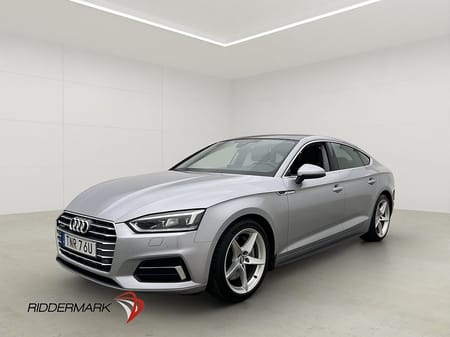 Audi A5 Sportback 45 TFSI quattro SB Q 245hk Pano Drag Halvskinn