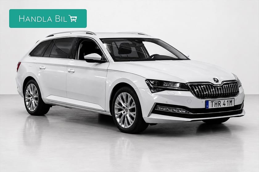 Bild 3 av Škoda Superb iV Kombi 1.4 Plug-in Cockpit B-värm Adaptivf Moms Drag