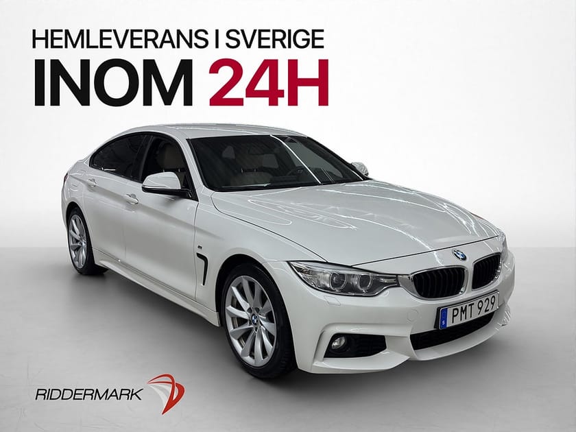 Bild 3 av BMW 420d Gran Coupé 420 D 190hk M-Sport Ljust-Läder  Dragkrok