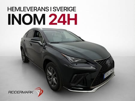 Lexus NX 300h AWD 300hk F Sport M-Värmare B-Kamera Navi Skinn