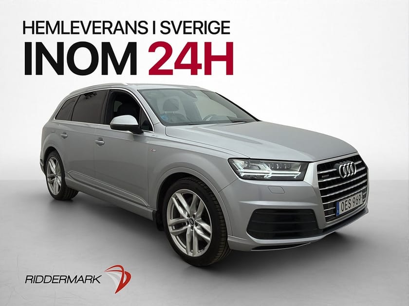 Bild 1 av Audi Q7 3.0 TDI Q S-Line Cockpit 7-Sits Värm Luftfjäd Drag