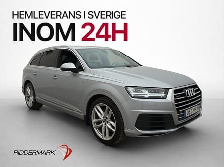 Audi Q7 3.0 TDI Q S-Line Cockpit 7-Sits Värm Luftfjäd Drag