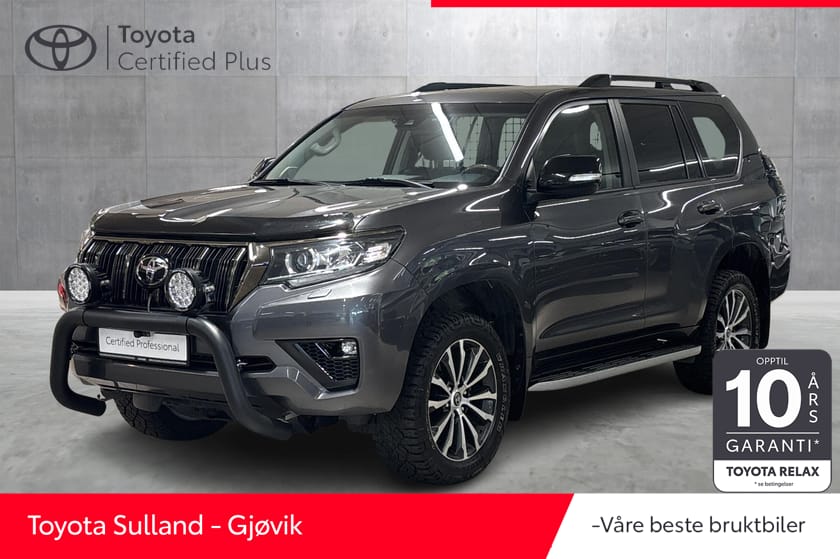 Bilde 1 av Toyota Land Cruiser 5-dørs 204hk GX | Bøyle m/1000m | Komplett service | Velholdt