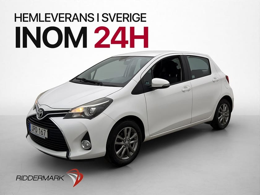 Bild 3 av Toyota Yaris 1.33 99hk Active Kamera Farthållare Bluetooth