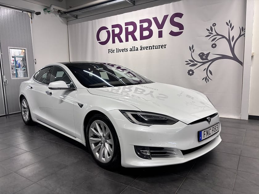 Bild 1 av Tesla Model S 100D 100D, Nytt högvoltsbatteri, Moms, 2 ägare, Vinterhjul