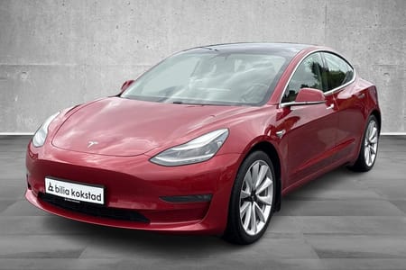 Tesla Model 3 Long Range AWD Premium/Autopilot/Skinn/R.Kamera/Krok/S+V
