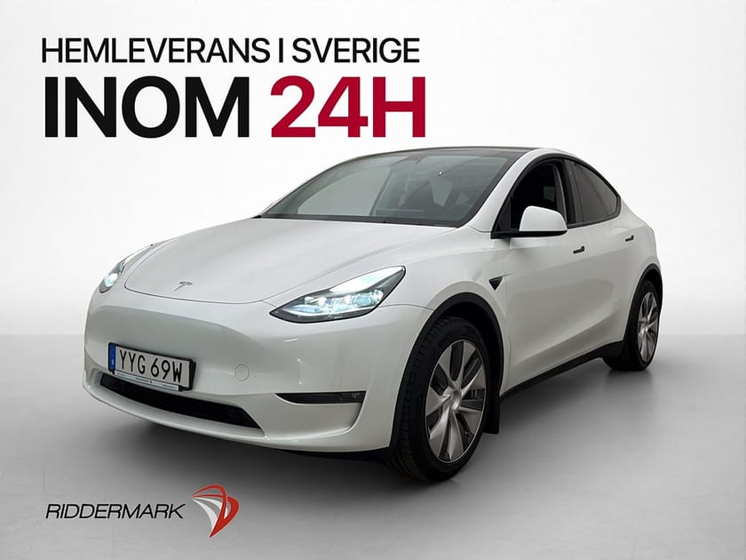 Bild 4 av Tesla Model Y Long Range AWD 1 Brukare Värmare Drag Pano AP