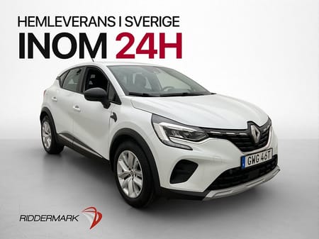 Renault Captur 1.0 TCe 100hk MOMS Svensksåld Farthållare