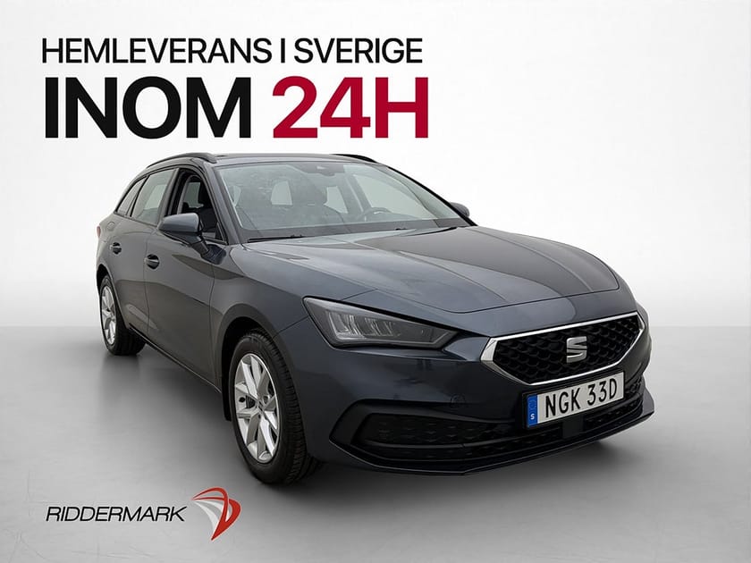 Bild 1 av SEAT Leon Sportstourer ST 115hk Style Cockpit P-Värm P-Sensorer Rattvärme