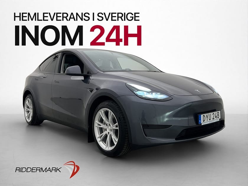 Bild 1 av Tesla Model Y Long Range AWD 514h Drag Pano Värmepump