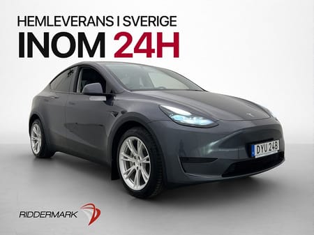 Tesla Model Y Long Range AWD 514h Drag Pano Värmepump