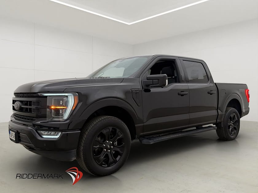 Bild 3 av Ford F-150 SuperCrew Lariat Black Edt 406HK 4x4 Cockpit B&O Pano Moms