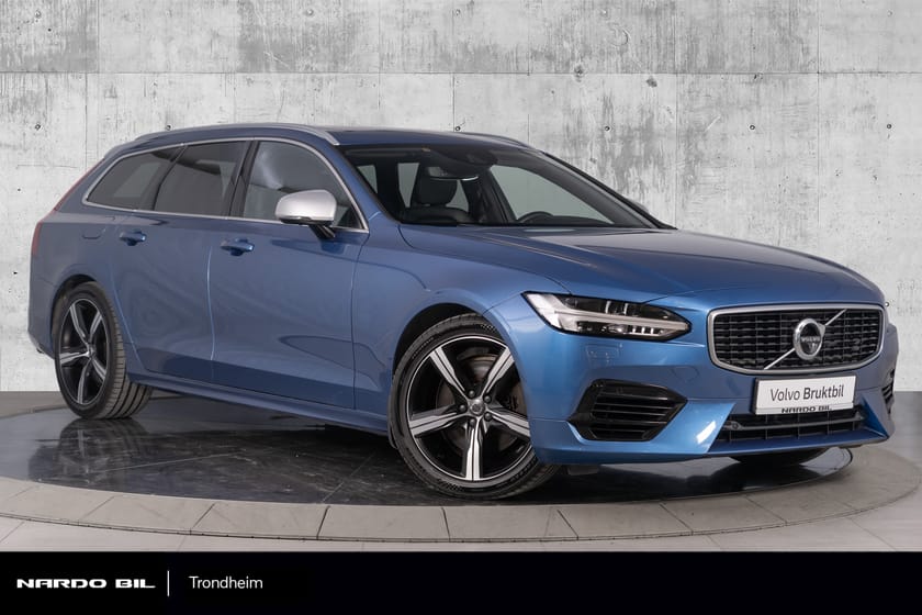 Bilde 1 av Volvo V90 T8 TE R-Design. Head Up/Krok/Soltak/360 kam/Harman K
