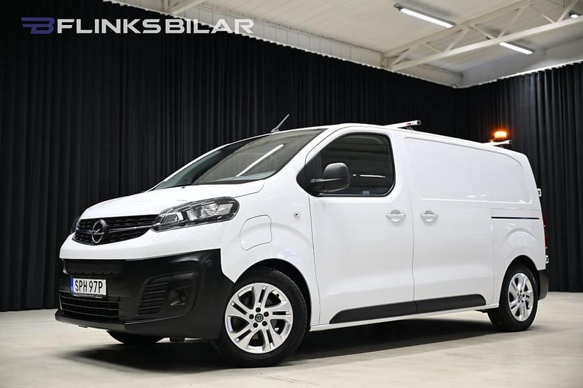 Bild 1 av Opel Vivaro-e Skåpbil 136HK Servicebil|Inredning|Omvandlare|Dubbelgolv|SeUtr