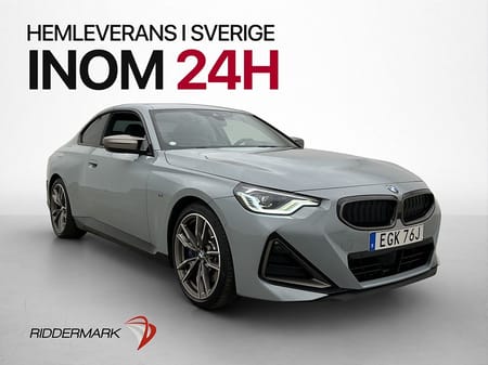 BMW M240i xDrive Coupé 374hk M Sport Cockpit HUD Kamera Skinn H/K