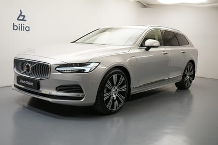 Volvo V90 Recharge T8 Ultimate Bright, Dragkrok, HarmanKardon PremiumSound, Navigation