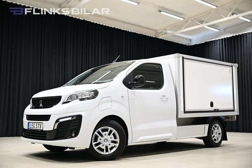 Bild 1 av Peugeot e-Expert Pickup 136HK 75kWh Pickup|Drag|Kåpa|GPS|Backkamera|Leasbar