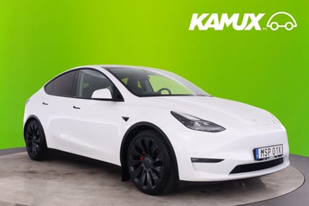 Tesla Model Y Performance AWD 534hk Drag Pano