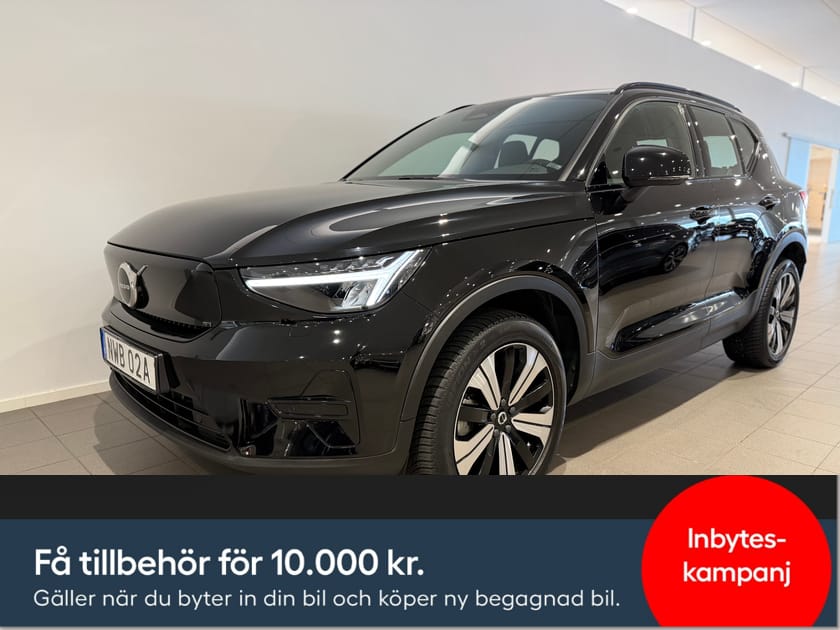 Bild 1 av Volvo XC40 Recharge Core / Backkamera / Navigation / 10 000kr tillbehör /
