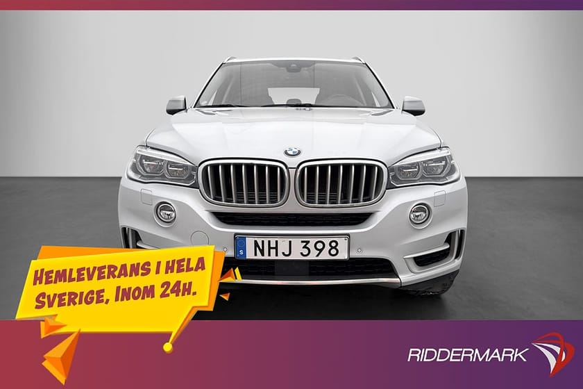 Bild 2 av BMW X5 xDrive40e Ladd Hybrid 360:- skatt Adaptiv-f H/K Drag