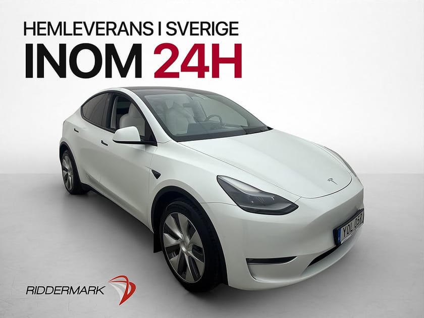 Bild 1 av Tesla Model Y Long Range AWD 514hk MOMS Autopilot Drag Pano