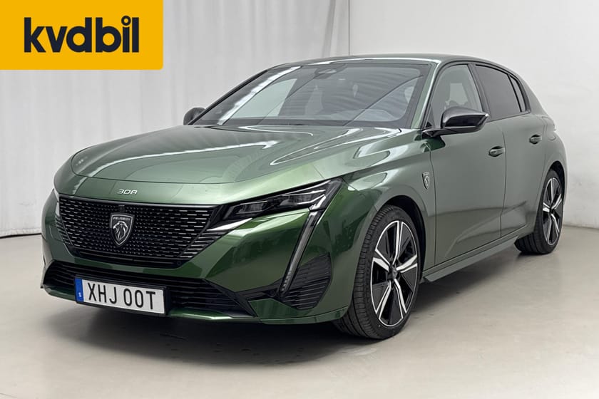 Bild 1 av Peugeot 308 Plug-In Hybrid 225 1.6 PHEV 5dr (225hk) GT 360 GPS Backkamera