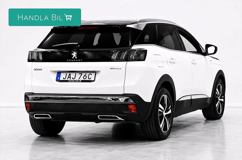 Bild 5 av Peugeot 3008 HYBRID4 300 AWD GT Plug-in 360° B-kam Navi